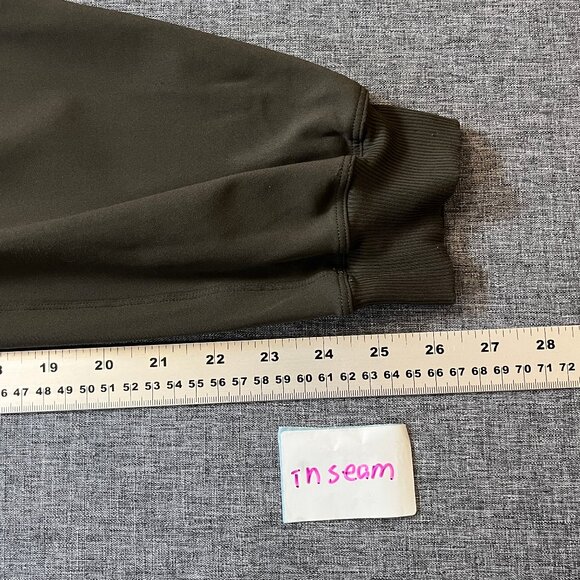 Lululemon Stretch High Rise Jogger Pants - Women's Size 6 - Green - Picture 8 of 10